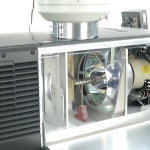 Change lamp on Christie digital cinema projectors CP2230,4230, 2220.