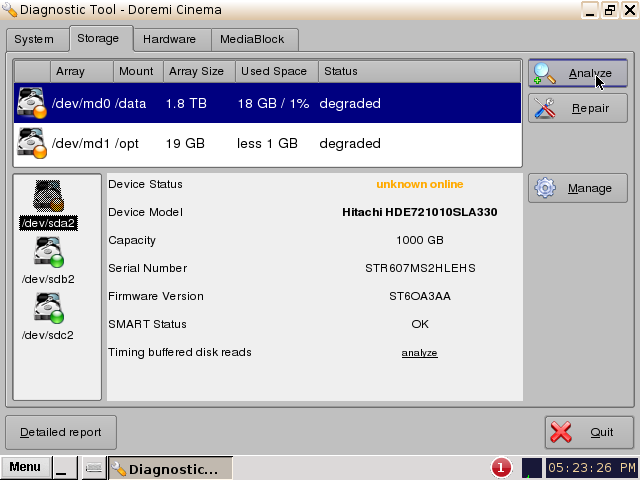 Doremi Servers Diagnostic Tool Manual_v1_7