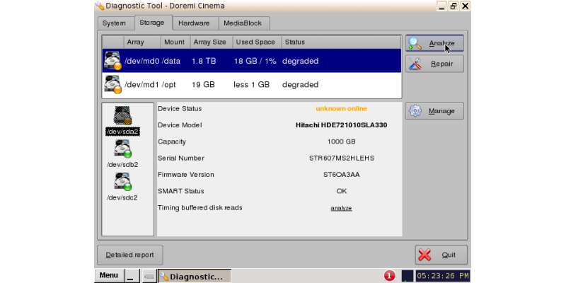 Doremi Servers Diagnostic Tool Manual_v1_7